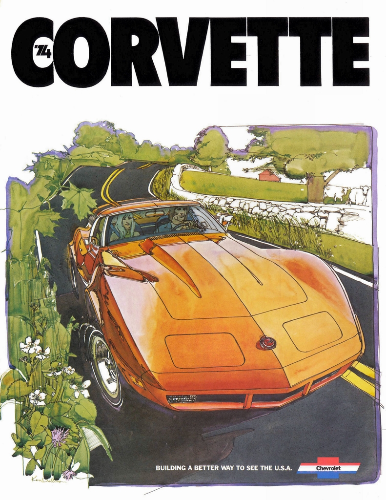 1974 Corvette Brochure Revision